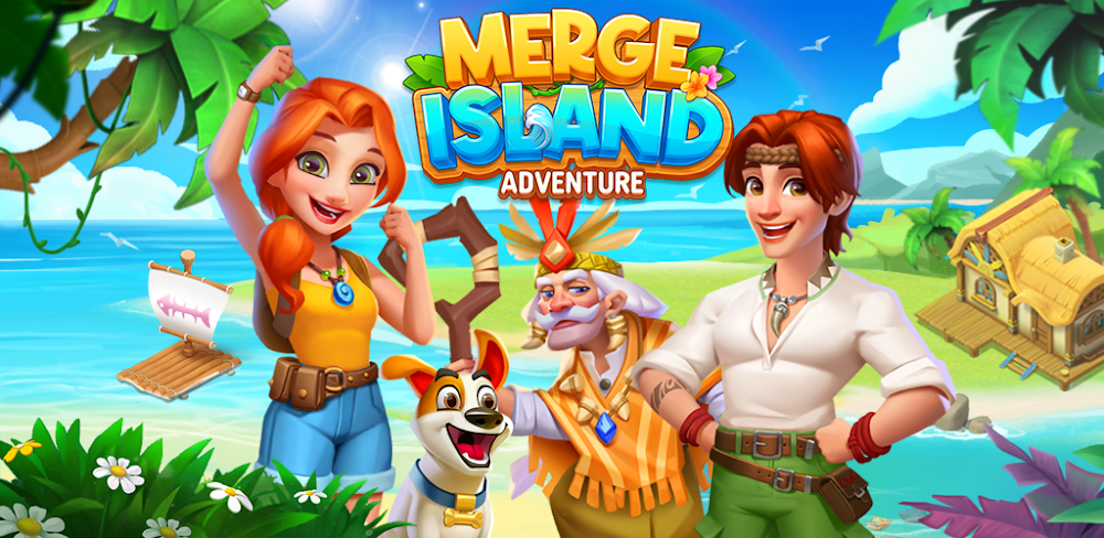 Cover Image of Adventure Island Merge v1.0.54 MOD APK (Unlimited Diamond)