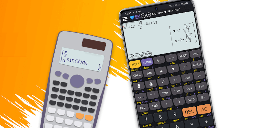 Cover Image of Calculator 991 v7.2.3.694 MOD APK (Premium Unlocked)