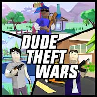 Cover Image of Dude Theft Wars MOD APK 0.9.0.7e (Unlimited Money) Android