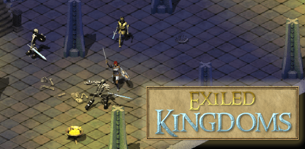 Cover Image of Exiled Kingdoms RPG v1.3.1213 MOD APK (Unlimited Money, Unlocked)