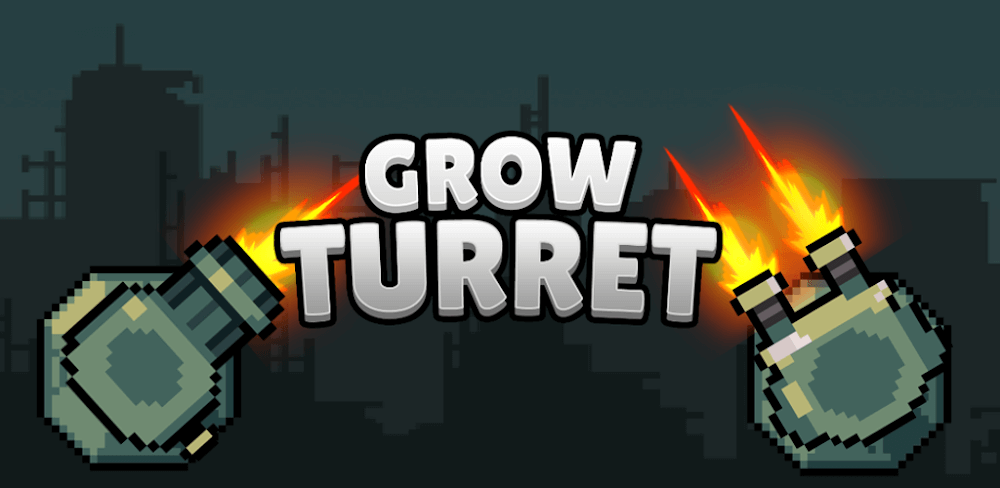 Cover Image of Grow Turret v8.2.2 MOD APK (Unlimited Money, One Hit)