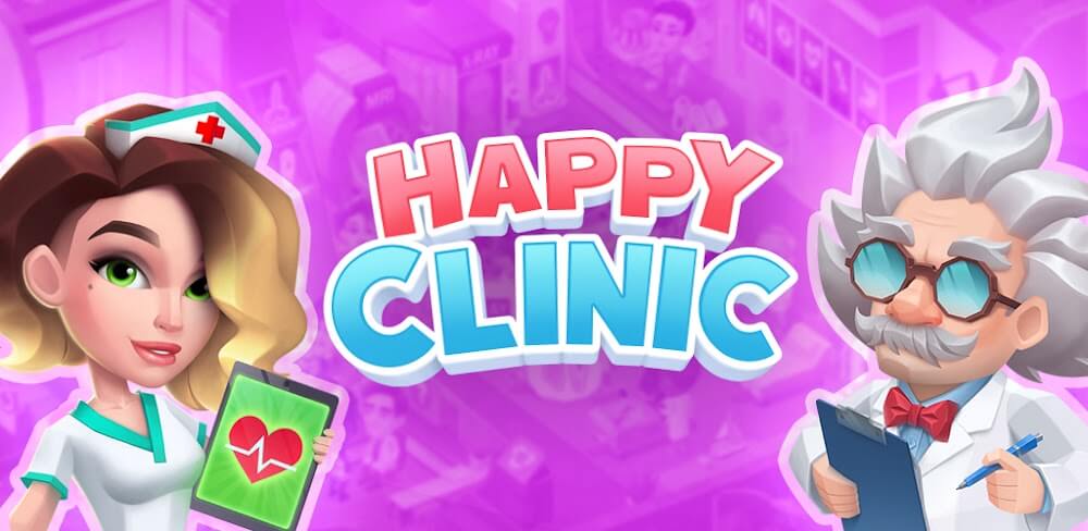 Cover Image of Happy Clinic v8.0.1 MOD APK (Unlimited Gems)