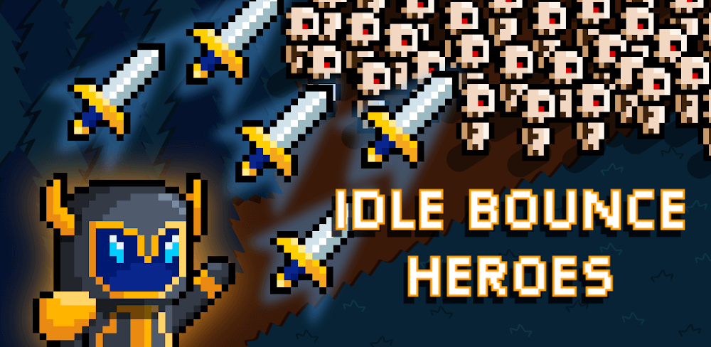 Cover Image of Idle Bounce Heroes v0.0.813 MOD APK (Unlimited Money)