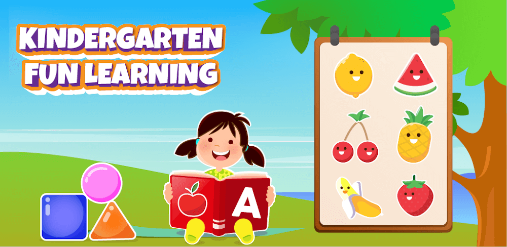 Cover Image of Kindergarten kid Learning v6.4.1.5 MOD APK (Premium Unlocked)