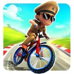 Cover Image of Little Singham Cycle Race v1.1.309 MOD APK (Unlimited Money)