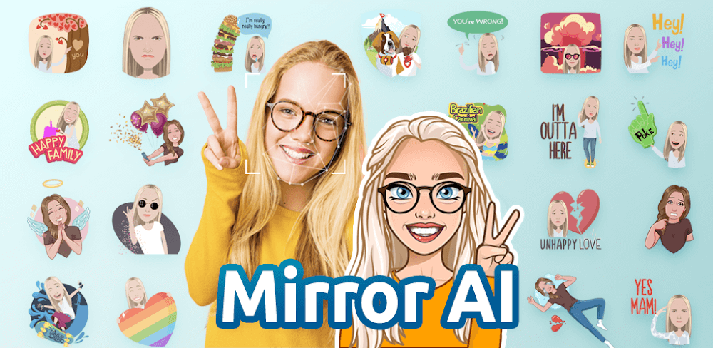 Cover Image of Mirror: Emoji Maker v1.34.71 APK + MOD (Premium Unlocked)