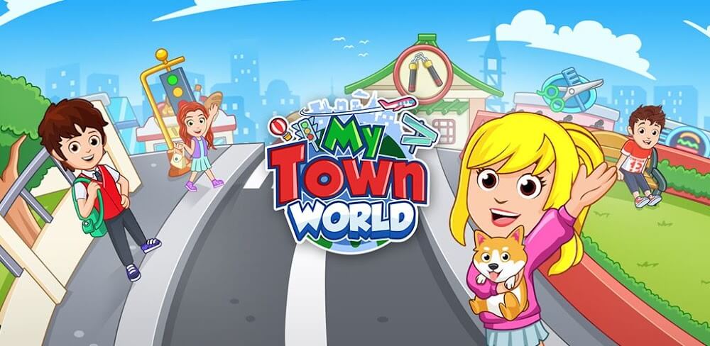 Cover Image of My Town World v1.60.0 MOD APK (Unlocked All, Speed)