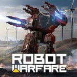 Cover Image of Robot Warfare v0.4.1 MOD APK + OBB (Unlimited Ammo)