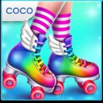 Cover Image of Roller Skating Girls v1.2.4 MOD APK + OBB (Unlocked All Items)