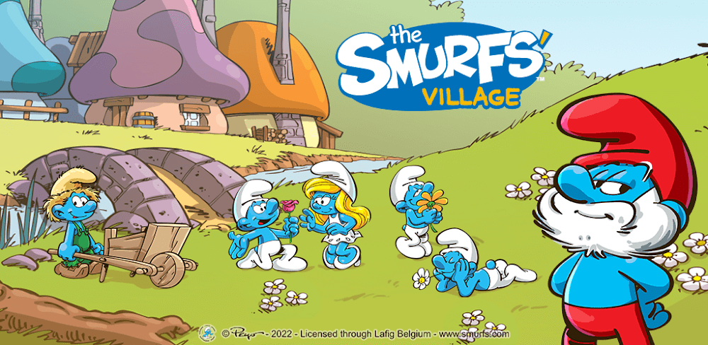 Cover Image of Smurfs Village v2.66.1 MOD APK (Unlimited Coins)