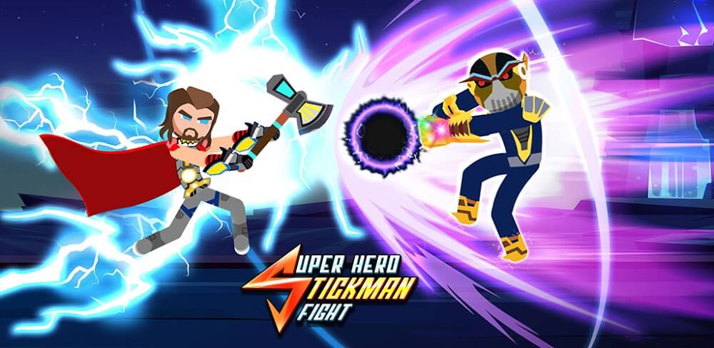 Cover Image of Super Stickman Fighting Battle v1.6.5 MOD APK (Dumb Enemy)